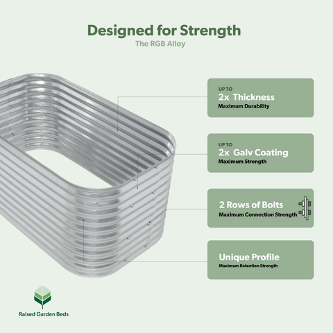 Harvest — 30" High — Raised Garden Bed 6-Pack