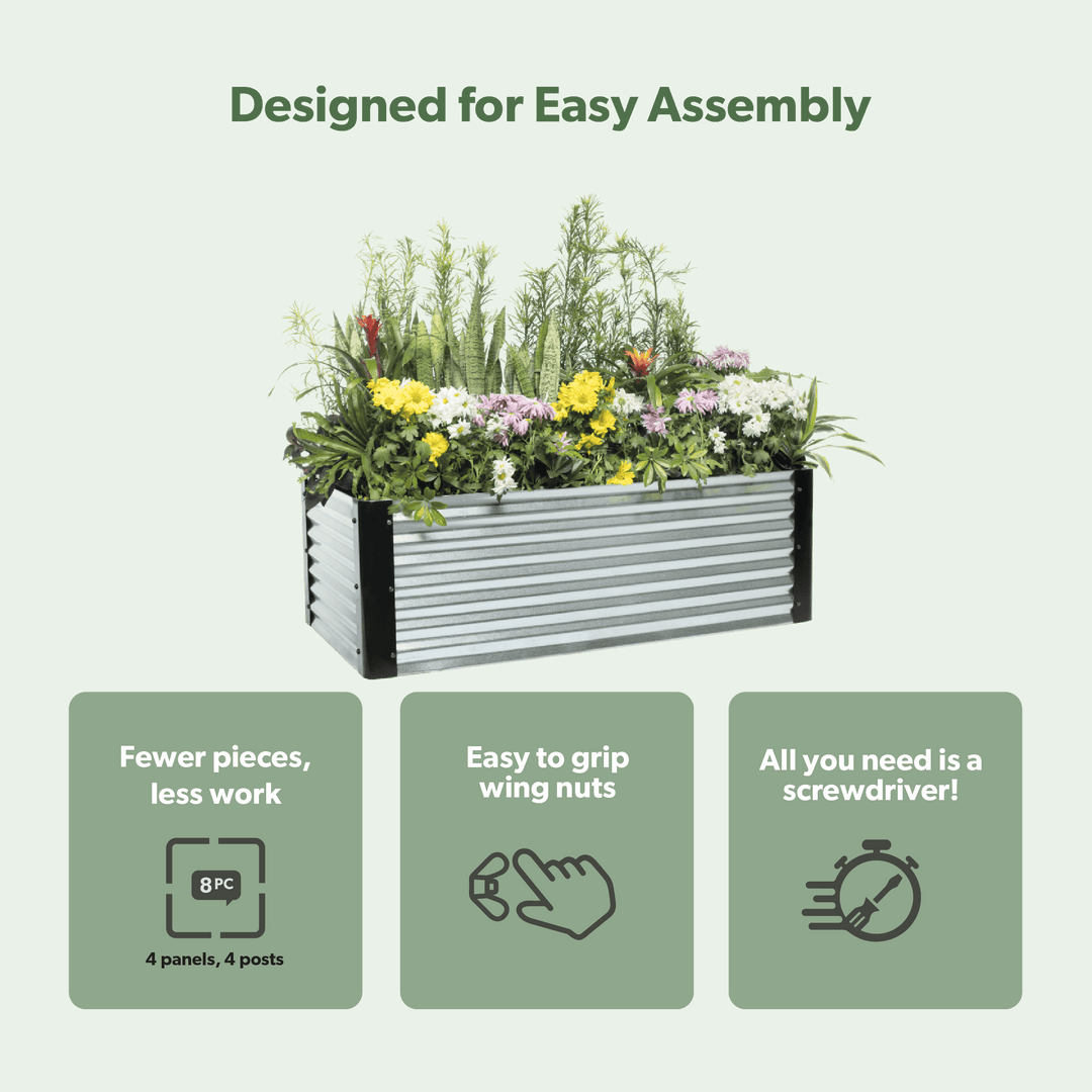 Oasis — 16" High — Raised Garden Bed Raised Garden Beds Canada