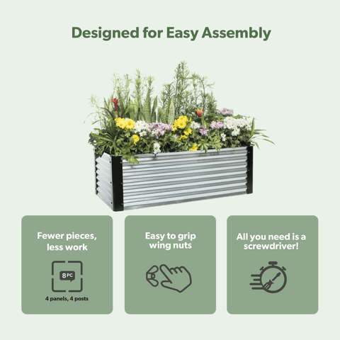Oasis+ — 16" High — Raised Garden Bed 2-Pack
