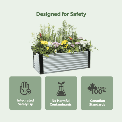 Discover — 12" High — Raised Garden Bed